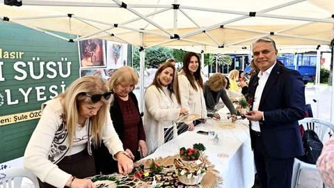 Kadınlara Yönelik Kapı Süsü Atölyesi Antalya'da Gerçekleşti