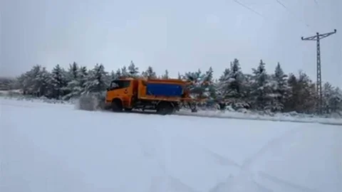 Yozgat'ta Karla Mücadele Devam Ediyor