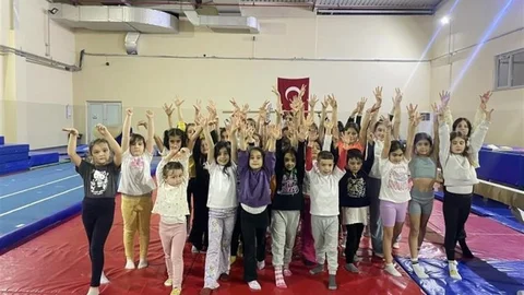 Bilecik'te Cimnastik Eğitimi Yoğun İlgi Görüyor