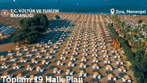 3 Milyon 252 Bin Kişi Halk Plajlarından Faydalandı