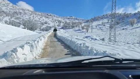 Siirt'te Kapanan Yollar Yeniden Ulaşıma Açıldı