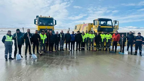 Iğdır'da Kar Yağışı Etkili Oldu