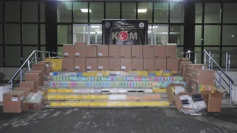 Şanlıurfa'da Kaçak Sigara Operasyonu