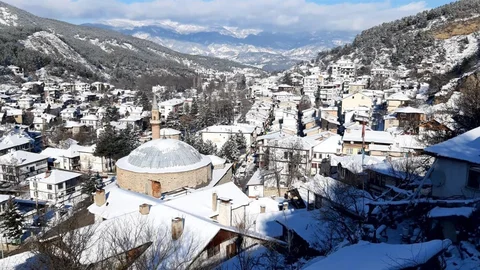 Bolu Mudurnu'da Kış Manzarası