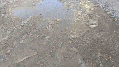 Gölbaşı'nda Sular Dondu