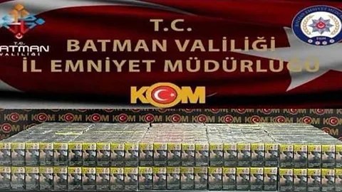 Batman'da Kaçak Sigara Operasyonu