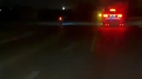 Jandarmadan Kaçan Motosikletli Kaza Geçirdi