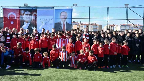 Ayvalık’ta Anlamlı Spor Tesisinin Açılışı