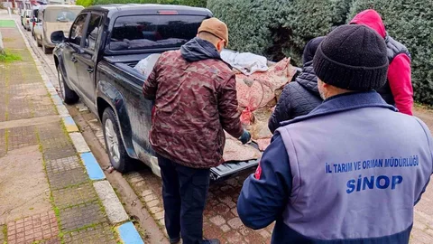 Kalkan Balıkları İhtiyaç Sahiplerine Dağıtıldı