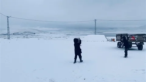 Ağrı'da Okullara 1 Gün Ara Verildi