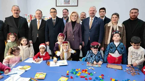 Menemen'de Yeni Anaokulu Açıldı