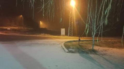 Denizli'de Kar Yağışı Etkili Oldu