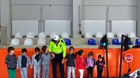 Kütahya Simav'da Trafik Eğitimi Faaliyetleri