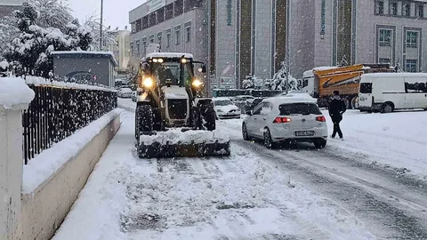 Haliliye'de Karla Mücadele Çalışmaları