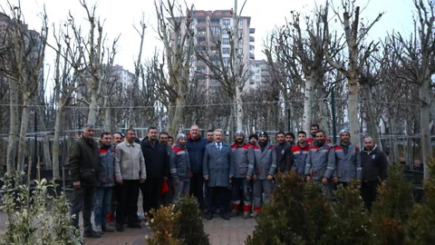 Melikgazi'de Yeni Ağaçlandırma Çalışmaları