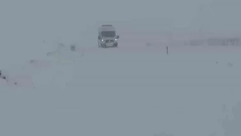 Gercüş'te Ambulansa Karşılaşılan Zorluklar