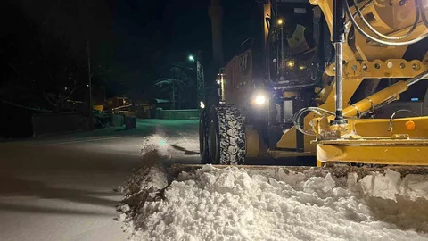 Kırşehir'de Yol Durumu Sorunsuz
