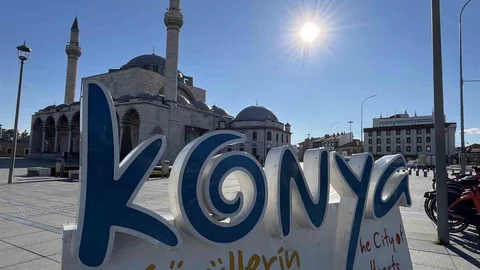 Konya'da Güneşli Hava Devam Ediyor