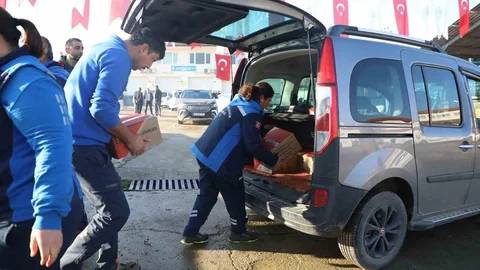 Muğla'da Hayvan Üreticilerine Tuz Taşı Desteği