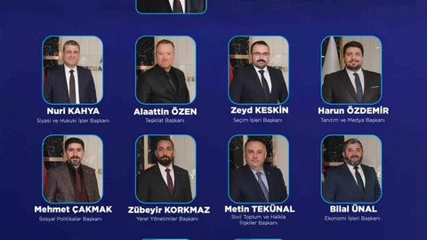 AK Parti Tepebaşı'nda Yönetim Kurulu Belli Oldu