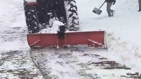 Mazıdağı'nda Kar Temizleme Faaliyetleri