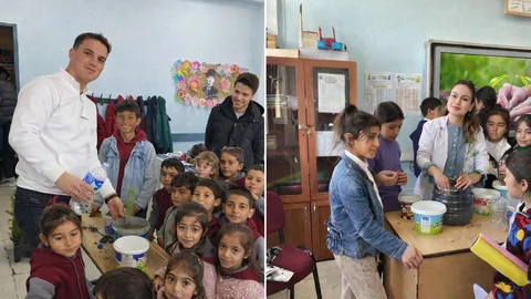 Diyadin'de Fidan Dikimi Etkinliği