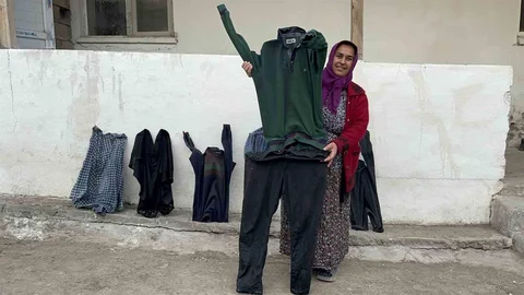 Kars'ta Sibirya Soğukları Etkili Oldu