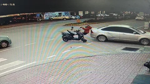 Manavgat'ta Motosiklet Kazası