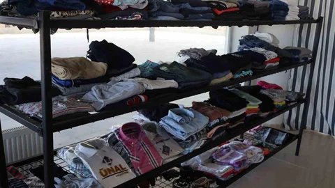 Kale'de Sosyal Market Açıldı