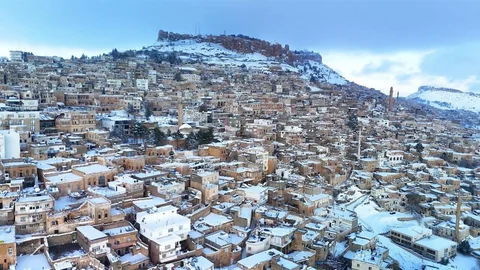 Mardin Karla Kaplandı