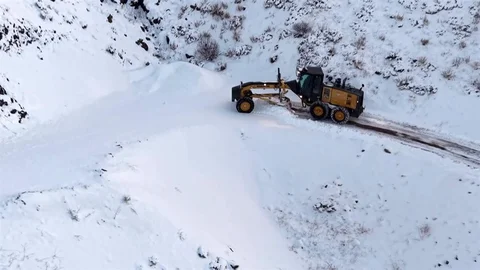 Adıyaman'da Karla Mücadele Çalışmaları Sürüyor