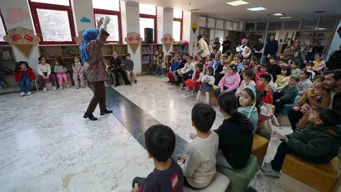Kahramanmaraş'ta Çocuklarla Masal Buluşması Gerçekleşti