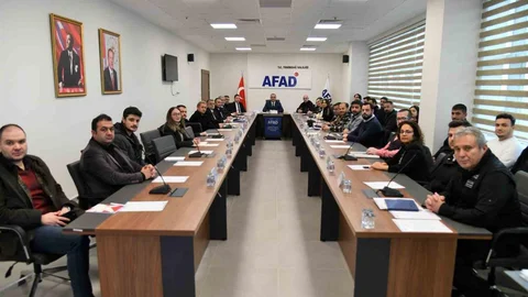 Tekirdağ'da Afet Riskleri Değerlendirildi