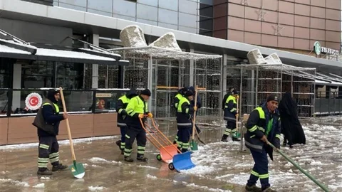 Gaziantep'te Kar Yağışı Öncesi Uyarılar