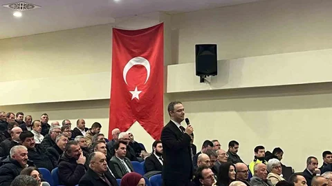 Vali Uğur Turan Vize'de Muhtarlarla Toplandı