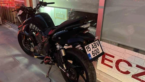 Burdur'da Motosiklet Kazası