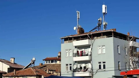 Hisarcık'ta Baz İstasyonu Tepkisi