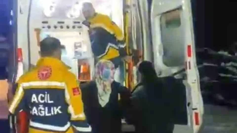 Yolda Doğum Sancılarına Müdahale Edildi