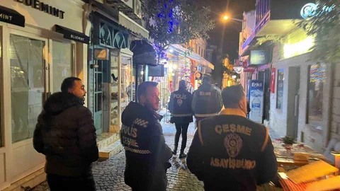 Çeşme'de Yılbaşı Önlemleri Artırıldı