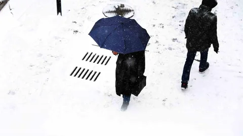 Elazığ Yılın Son Gününde Beyaza Büründü