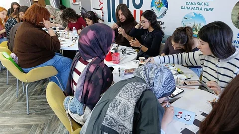 Yılın Son Resim Atölyesi Aydın'da Gerçekleşti