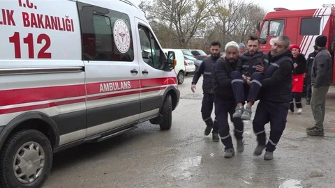 Kocaeli'de Beton Fabrikasında Yangın