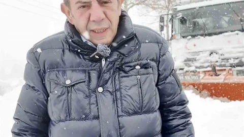 Bolu'da Kara Kışta İtfaiye Uyarısı