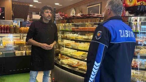 Kemer'de Yeni Yıl Öncesi Zabıta Denetimi