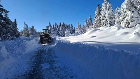 Kastamonu'da Kapalı Köy Yolu Sayısı 377'ye Düştü