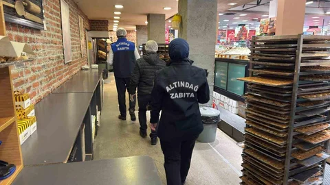 Altındağ'da Yılbaşı Denetimi Yapıldı