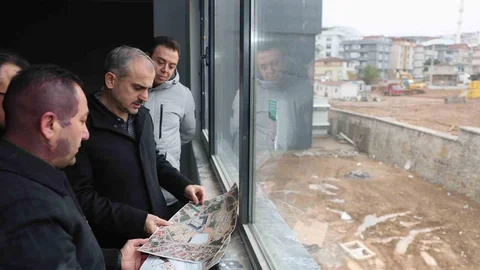 Çayırova'da Spor Kompleksi İlerlemesi