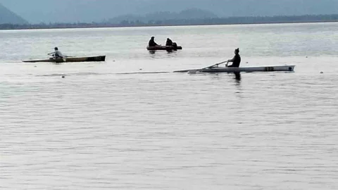 Köyceğiz'de Kürek Seçme Testi Yapıldı