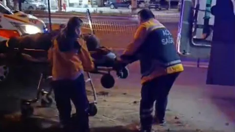 Denizli'de Kırmızı Işık İhlali Kazası