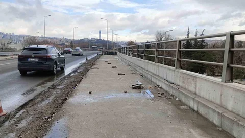 Fatih Köprüsü'nde İnşaat Sorunu Yaşanıyor